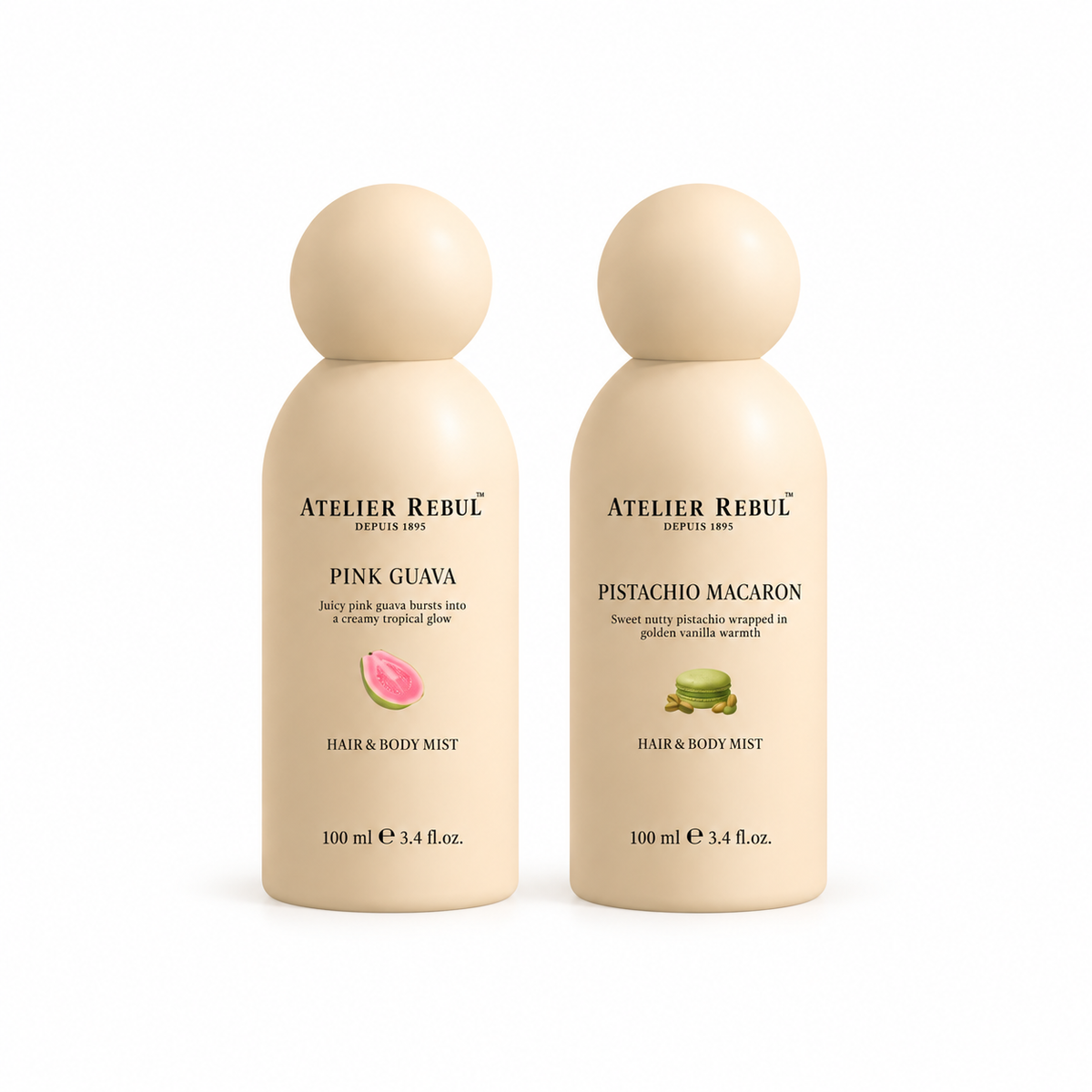 Mist Duo (Pink Guava + Pistachio Macaron)