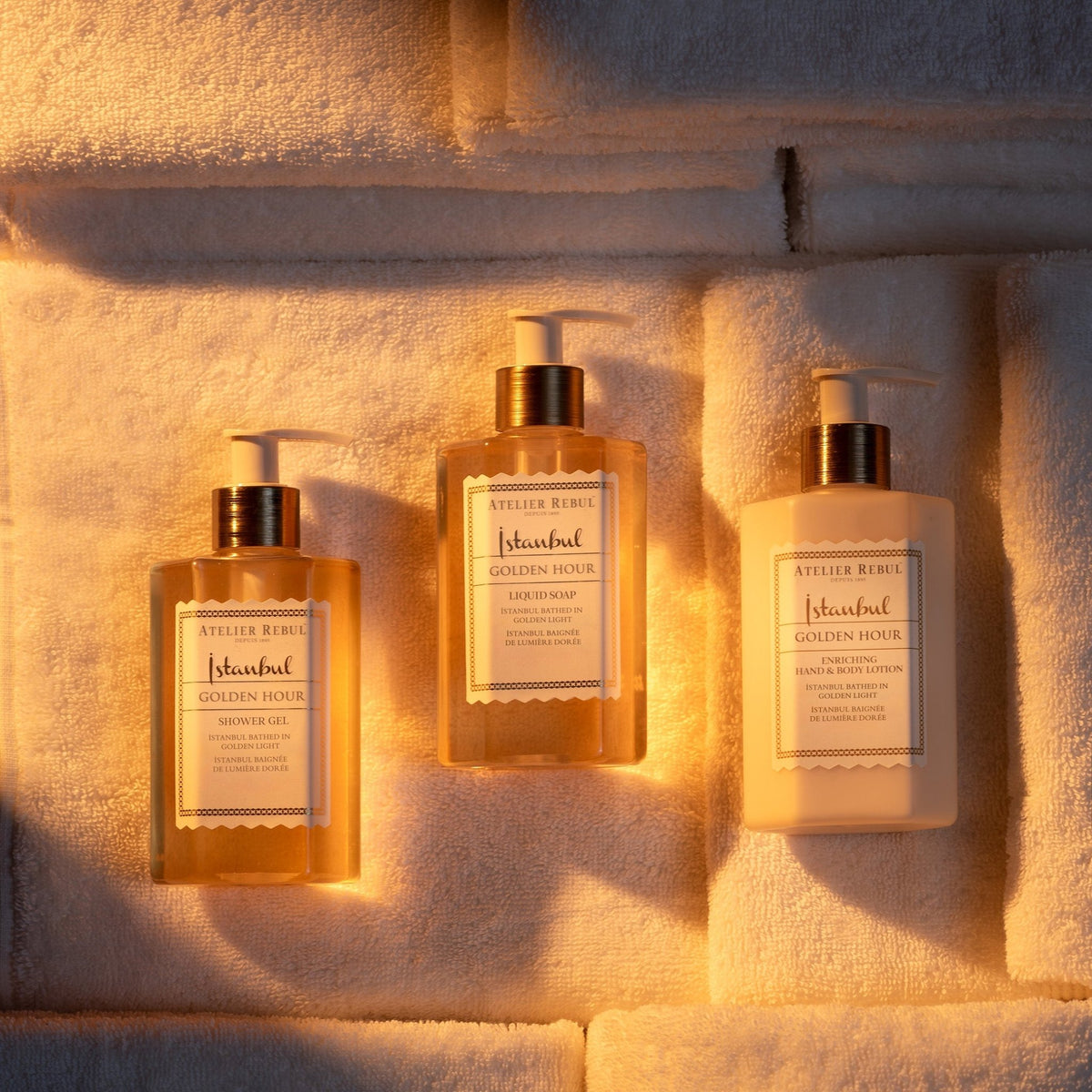 - ISTANBUL GOLDEN HOUR LIQUID SOAP 250ML - Atelier Rebul UK