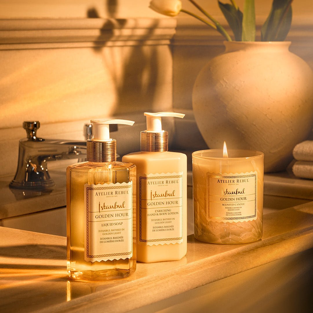 - ISTANBUL GOLDEN HOUR LIQUID SOAP 250ML - Atelier Rebul UK