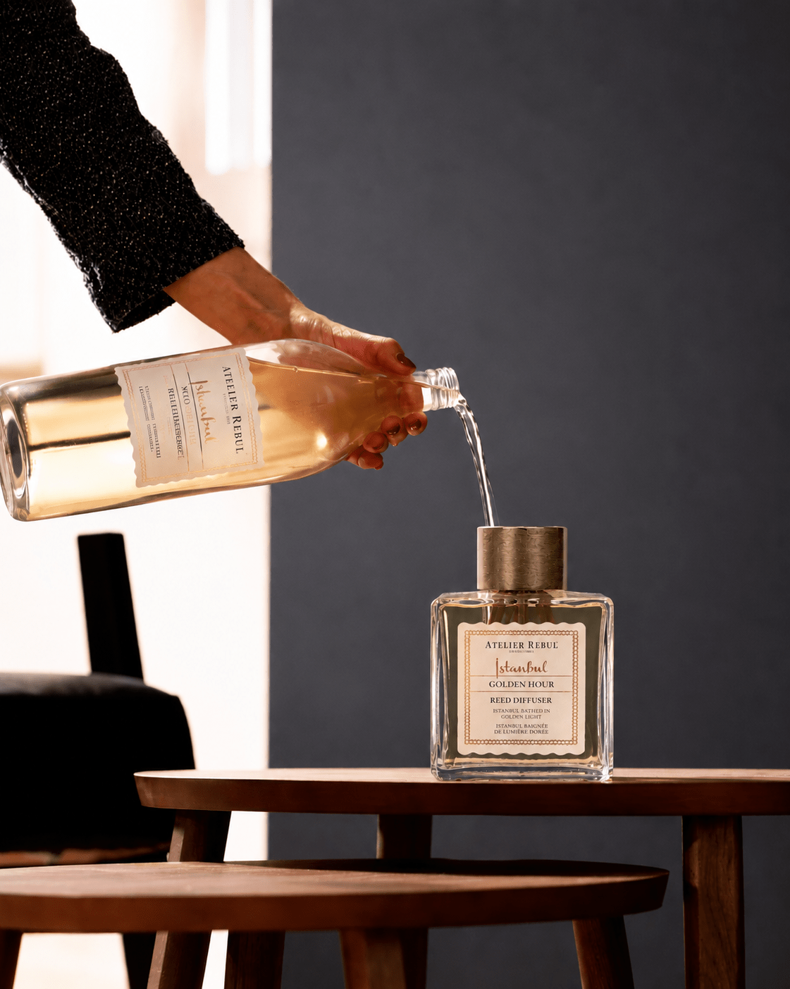 - Istanbul Golden Hour Xl Reed Diffuser 2000ml Refill - Atelier Rebul UK