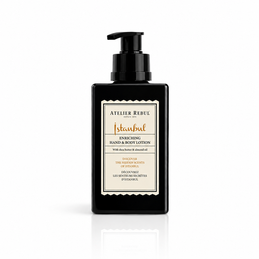 Istanbul Enriching Hand&Body Lotion 515ml Glass Bottle - Horeca