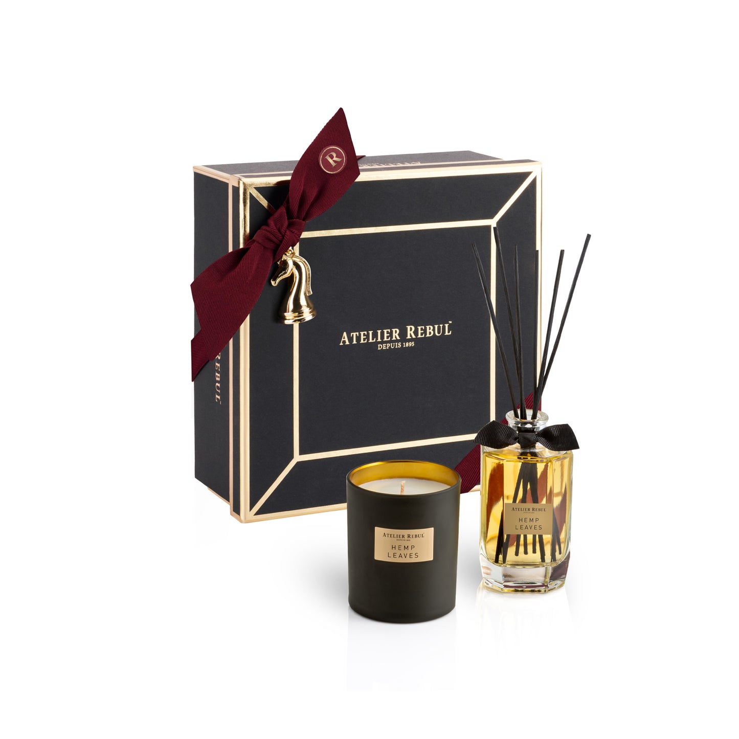 HEMP LEAVES HOME FRAGRANCE GIFT SET