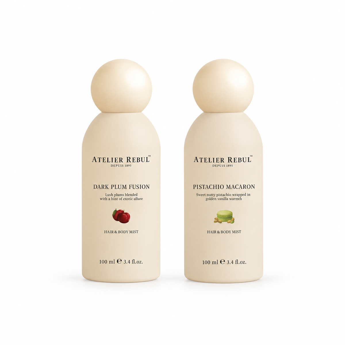 Mist Duo (Dark Plum Fusion + Pistachio Macaron)