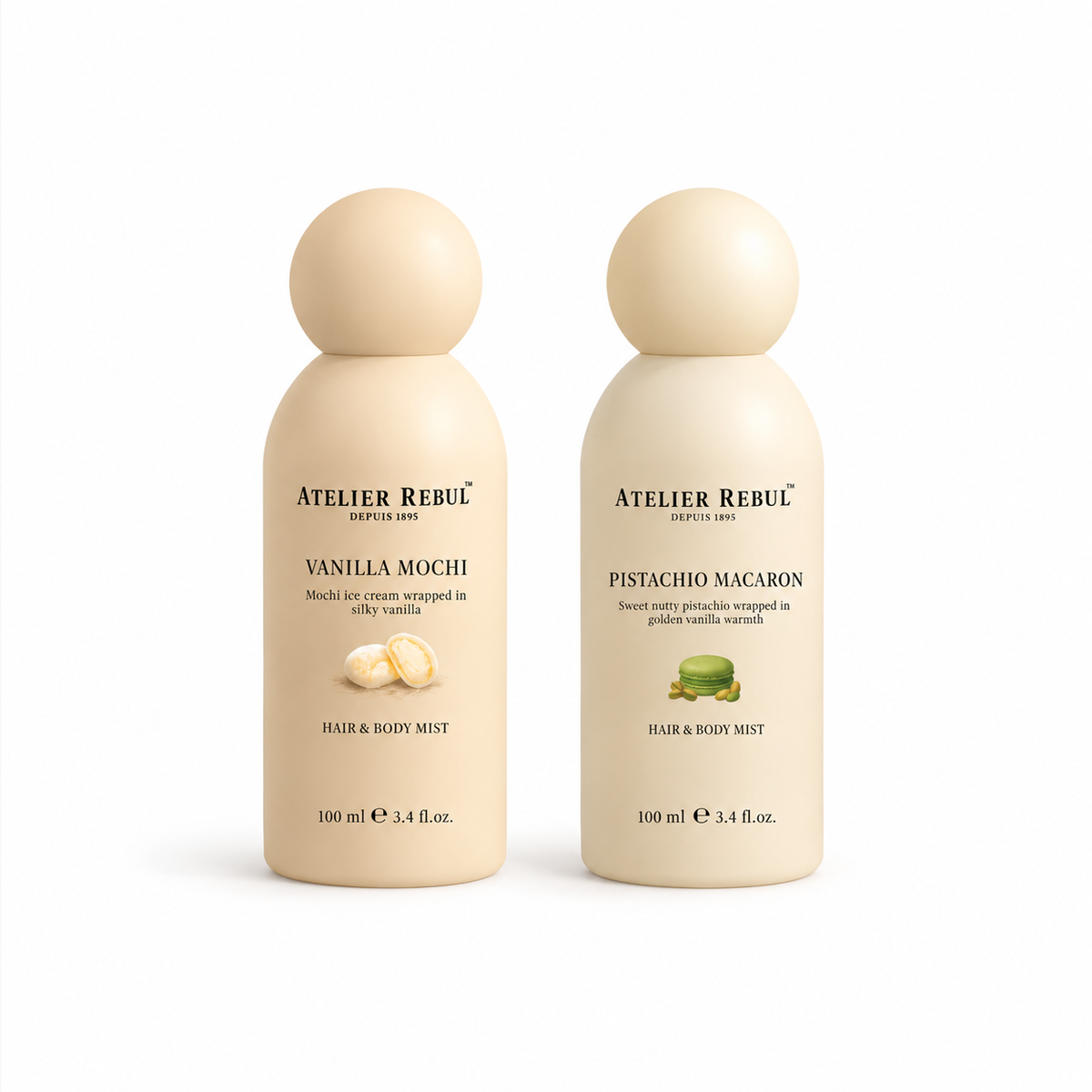 Mist Duo (Vanilla Mochi + Pistachio Macaron)