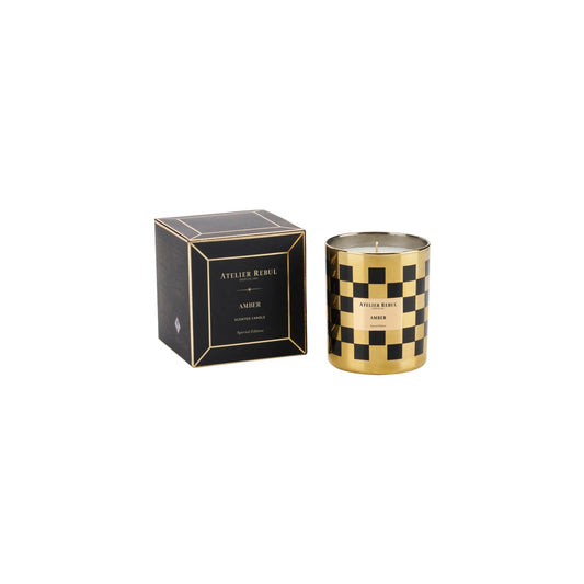 All - AMBER SCENTED CANDLE 210 G SPECIAL EDITION - Atelier Rebul UK