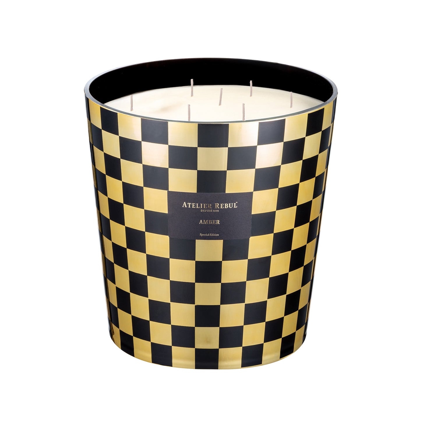 All - AMBER SCENTED CANDLE GIANT 8200 G SPECIAL EDITION - Atelier Rebul UK