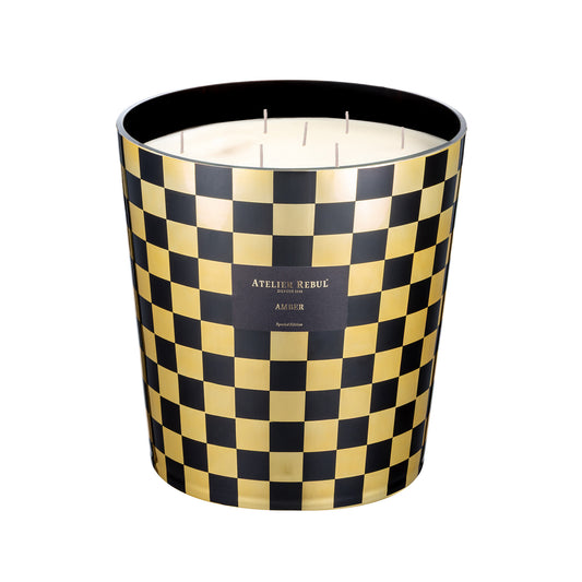 AMBER SCENTED CANDLE GIANT 8200 G SPECIAL EDITION