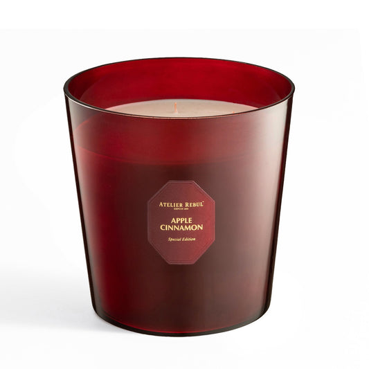 All - Apple Cinnamon Scented Candle Giant 8200g - Atelier Rebul UK