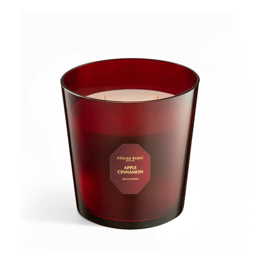All - Apple Cinnamon Scented Candle XXL 3500g - Atelier Rebul UK