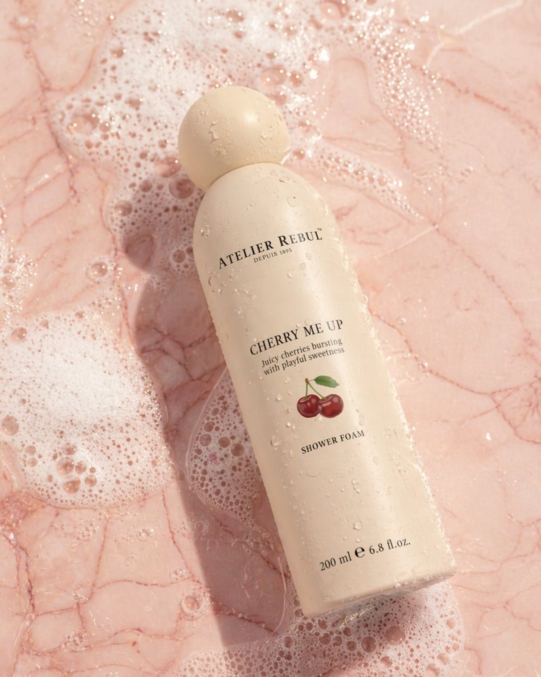 All - CHERRY ME UP SHOWER FOAM 200ML - Atelier Rebul UK