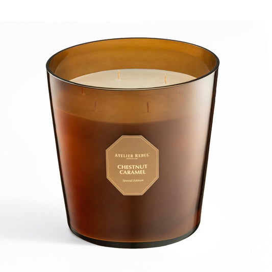All - Chestnut Caramel Scented Candle Giant 8200g - Atelier Rebul UK