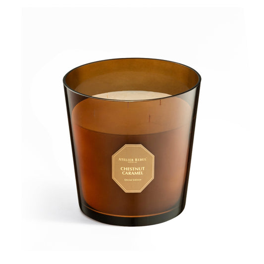 All - Chestnut Caramel Scented Candle XXL 3500g - Atelier Rebul UK