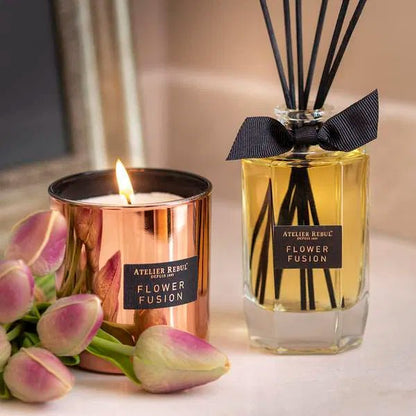 All - FLOWER FUSION SCENTED CANDLE 210 G EU - Atelier Rebul UK