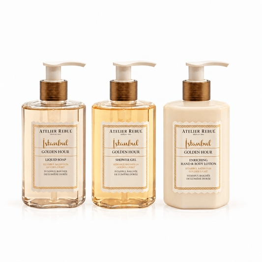 - Golden Hour Bath Ritual Trio - Atelier Rebul UK