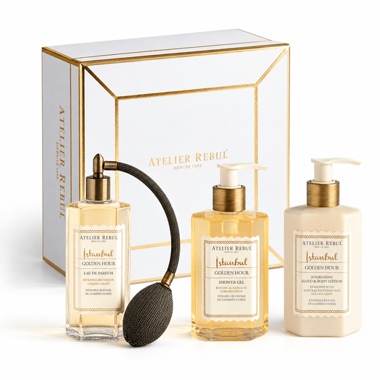 - Golden Hour Perfume Gift Set - Atelier Rebul UK