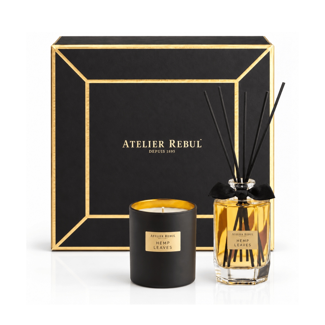 - Hemp Leaves Home Fragrance Gift Set - Atelier Rebul UK