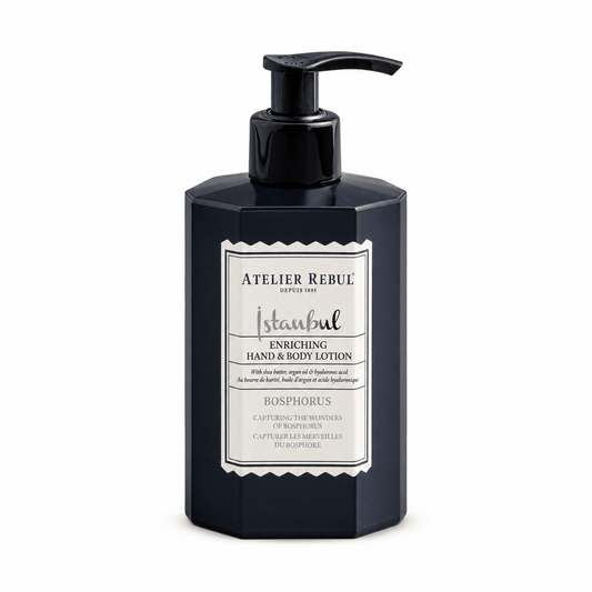 All - Istanbul Bosphorus Enriching Hand&Body Lotion 400ml - Atelier Rebul UK