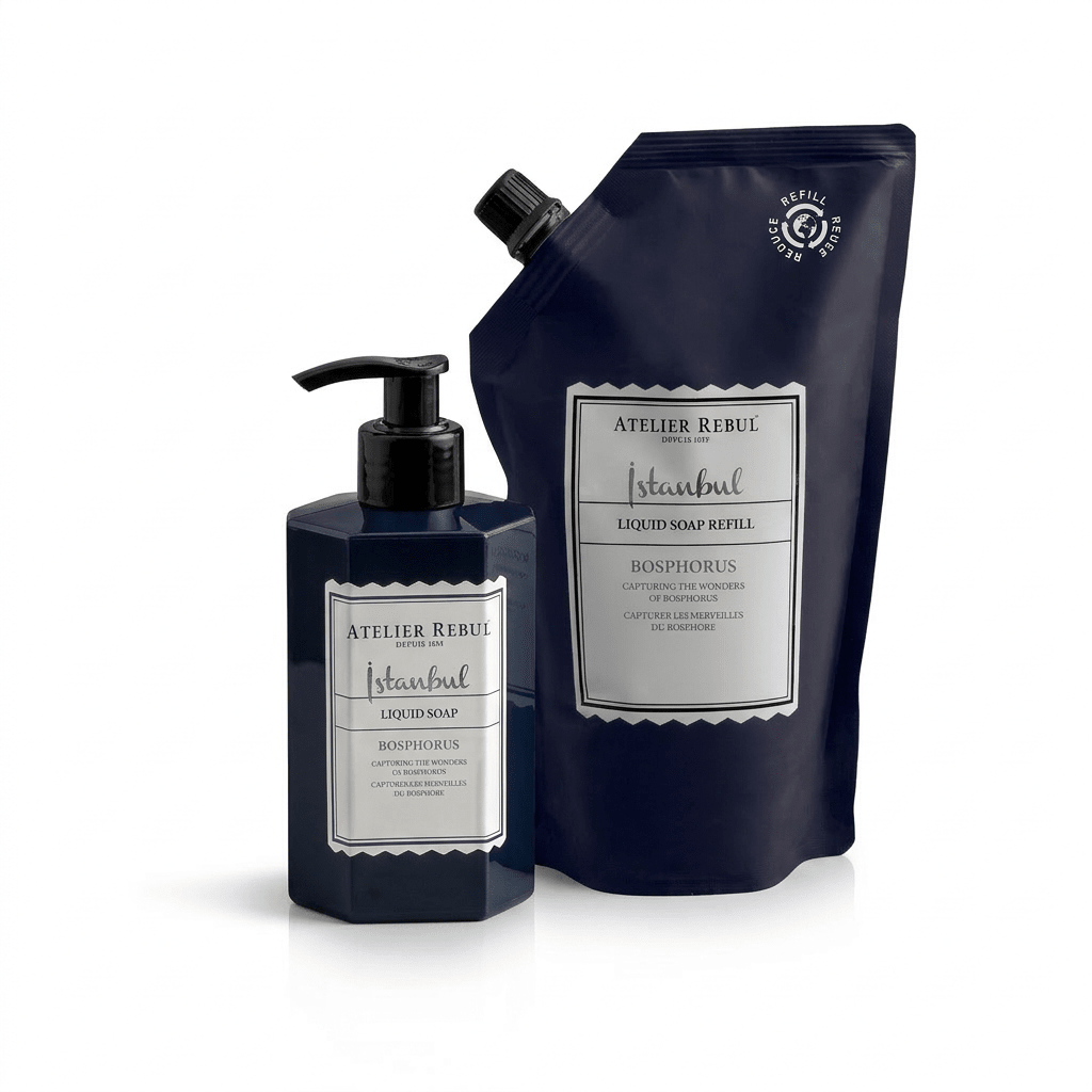  - ISTANBUL BOSPHORUS LIQUID SOAP & REFILL - Atelier Rebul UK