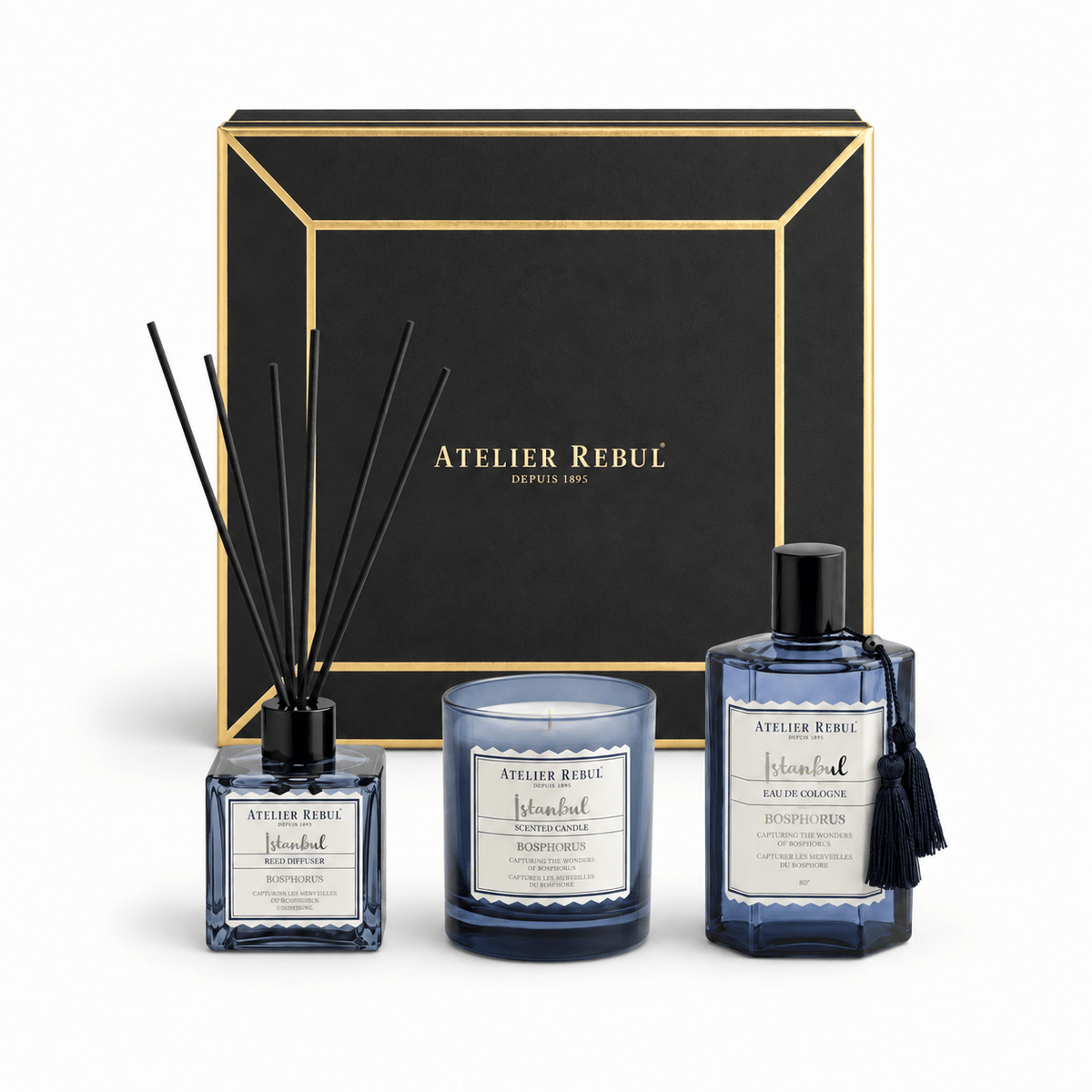 - Istanbul Bosphorus Luxury Home Gift Set - Atelier Rebul UK
