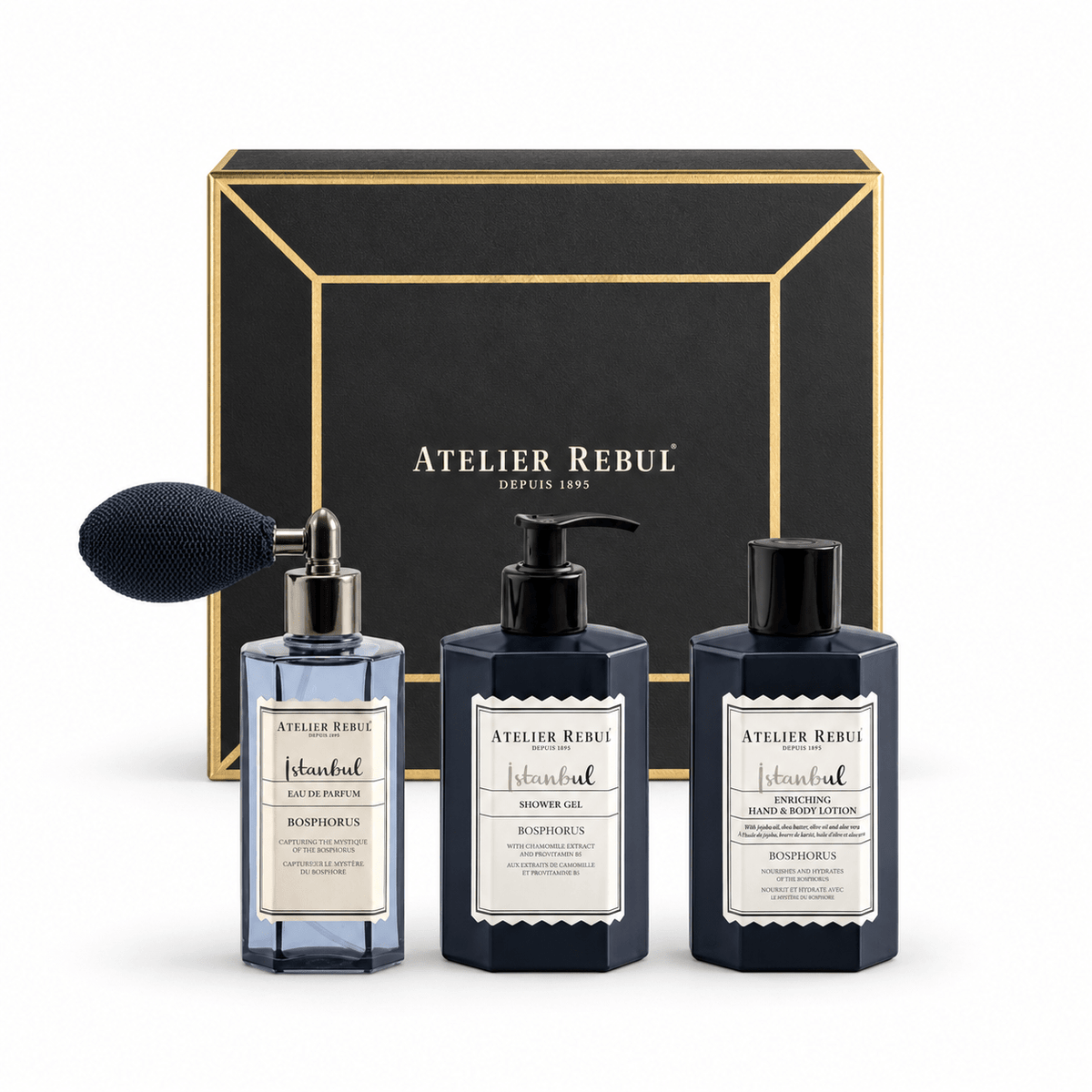 - Istanbul Bosphorus Perfume Small Gift Set - Atelier Rebul UK