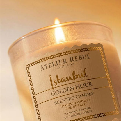  - ISTANBUL GOLDEN HOUR SCENTED CANDLE 210G - Atelier Rebul UK