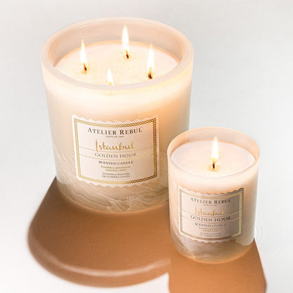  - ISTANBUL GOLDEN HOUR SCENTED CANDLE 210G - Atelier Rebul UK
