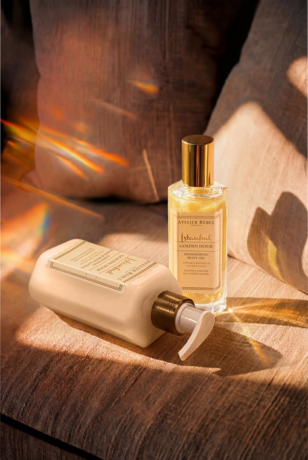- Istanbul Golden Hour Shimmering Body Oil 125ml - Atelier Rebul UK
