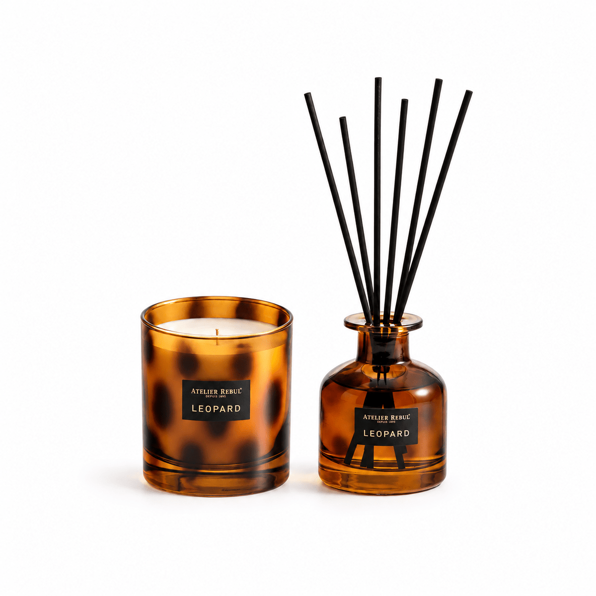 - Leopard Home Scent Duo - Atelier Rebul UK
