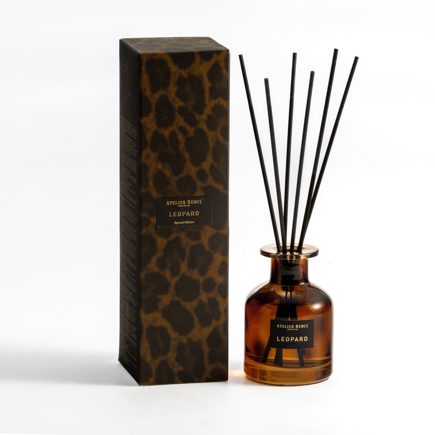 - Leopard Special Edition Reed Diffuser 120ml - Atelier Rebul UK
