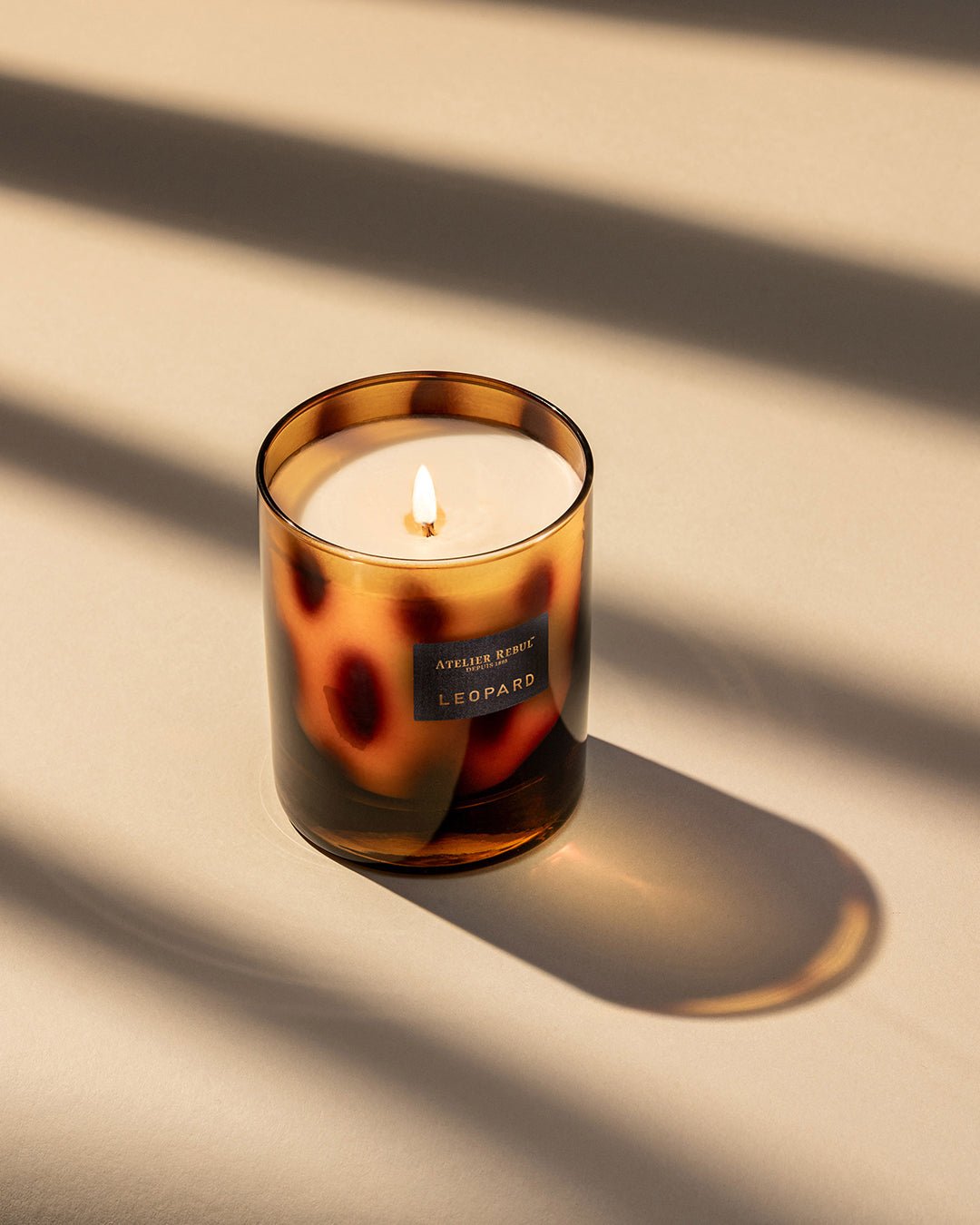 - Leopard Special Edition Scented Candle 210g - Atelier Rebul UK