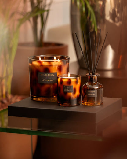 - Leopard Special Edition Scented Candle 950g - Atelier Rebul UK