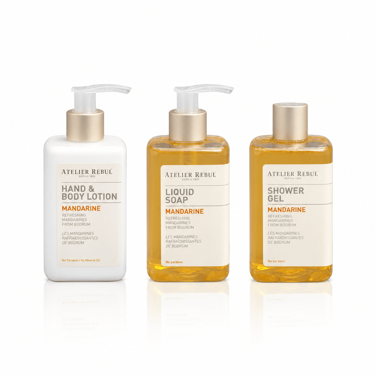 - Mandarine Bath & Body Gift Set - Atelier Rebul UK