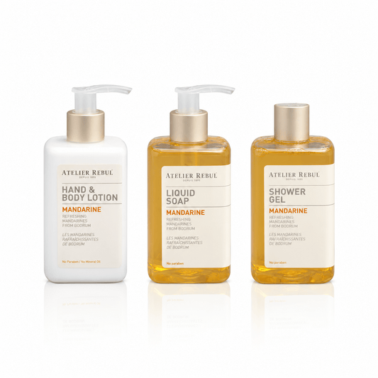 - Mandarine Bath & Body Gift Set - Atelier Rebul UK
