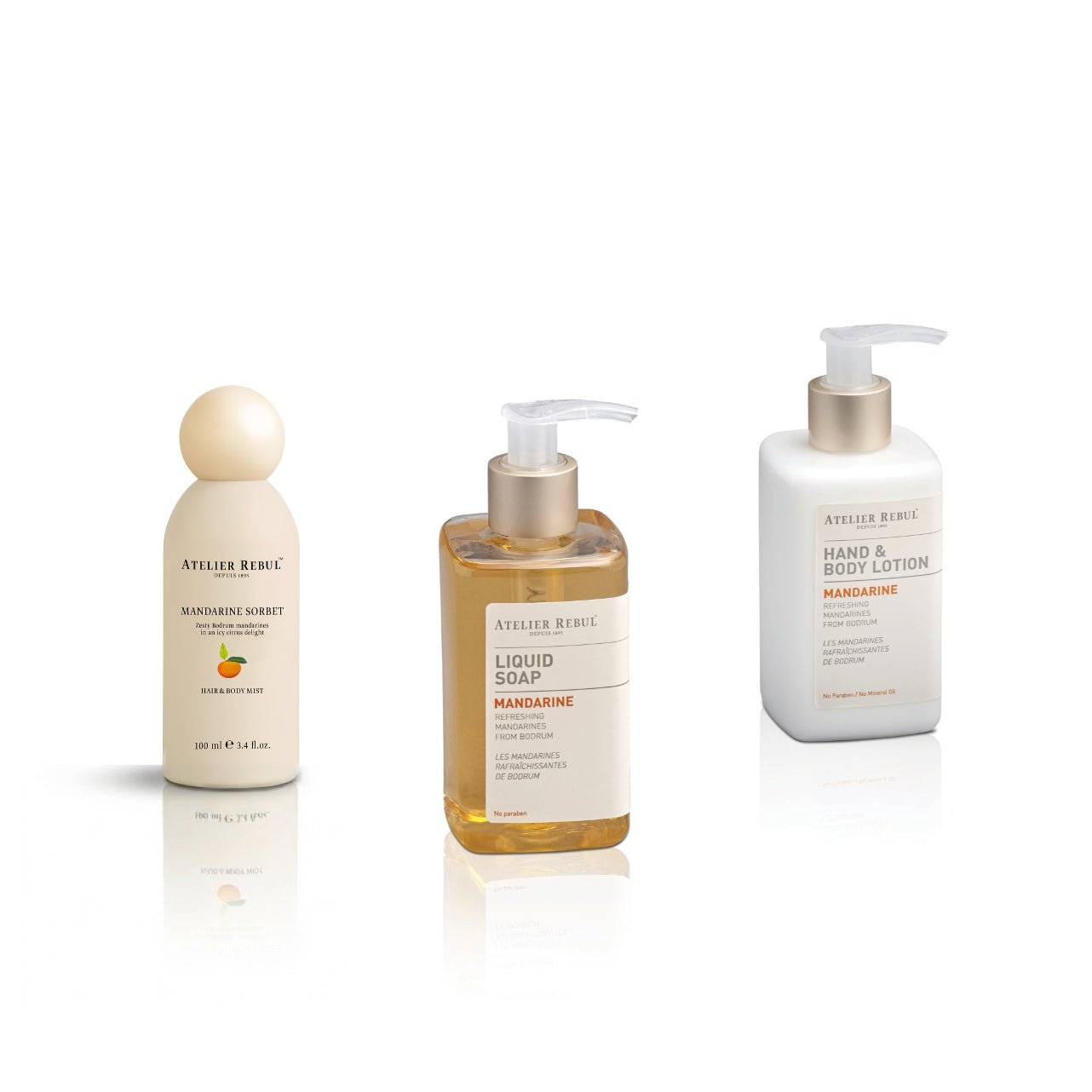  - MANDARINE BODY CARE SET - Atelier Rebul UK