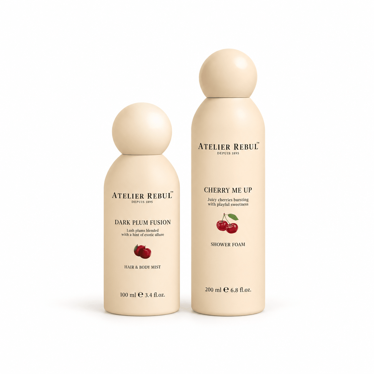 - Mist Body Layering Duo (Dark Plum + Cherry Foam) - Atelier Rebul UK