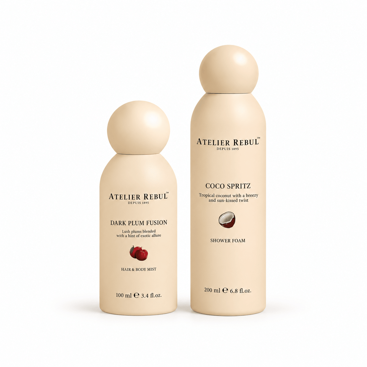 - Mist Body Layering Duo (Dark Plum + Coco Foam) - Atelier Rebul UK