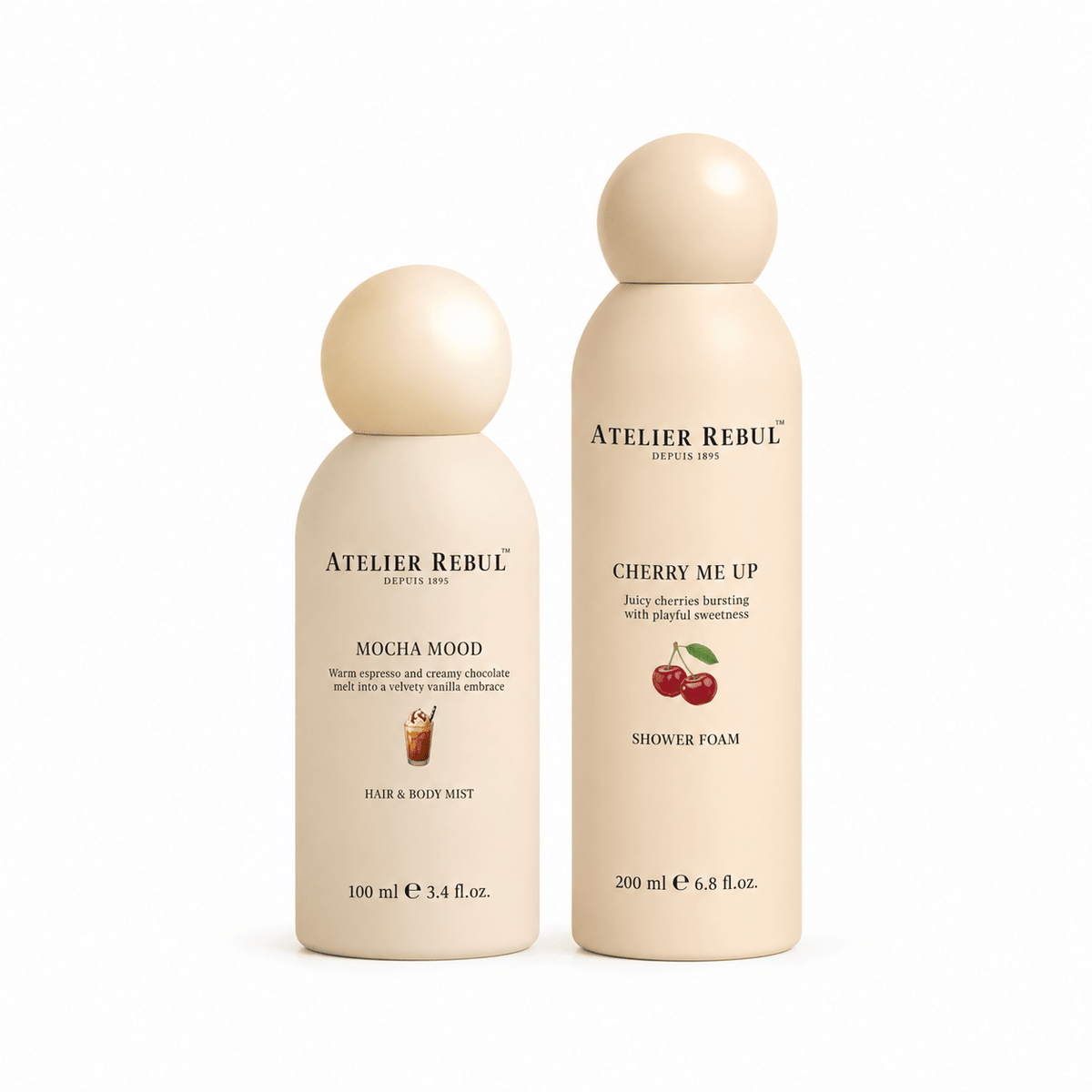 - Mist Body Layering Duo (Mocha Mood + Cherry Foam) - Atelier Rebul UK
