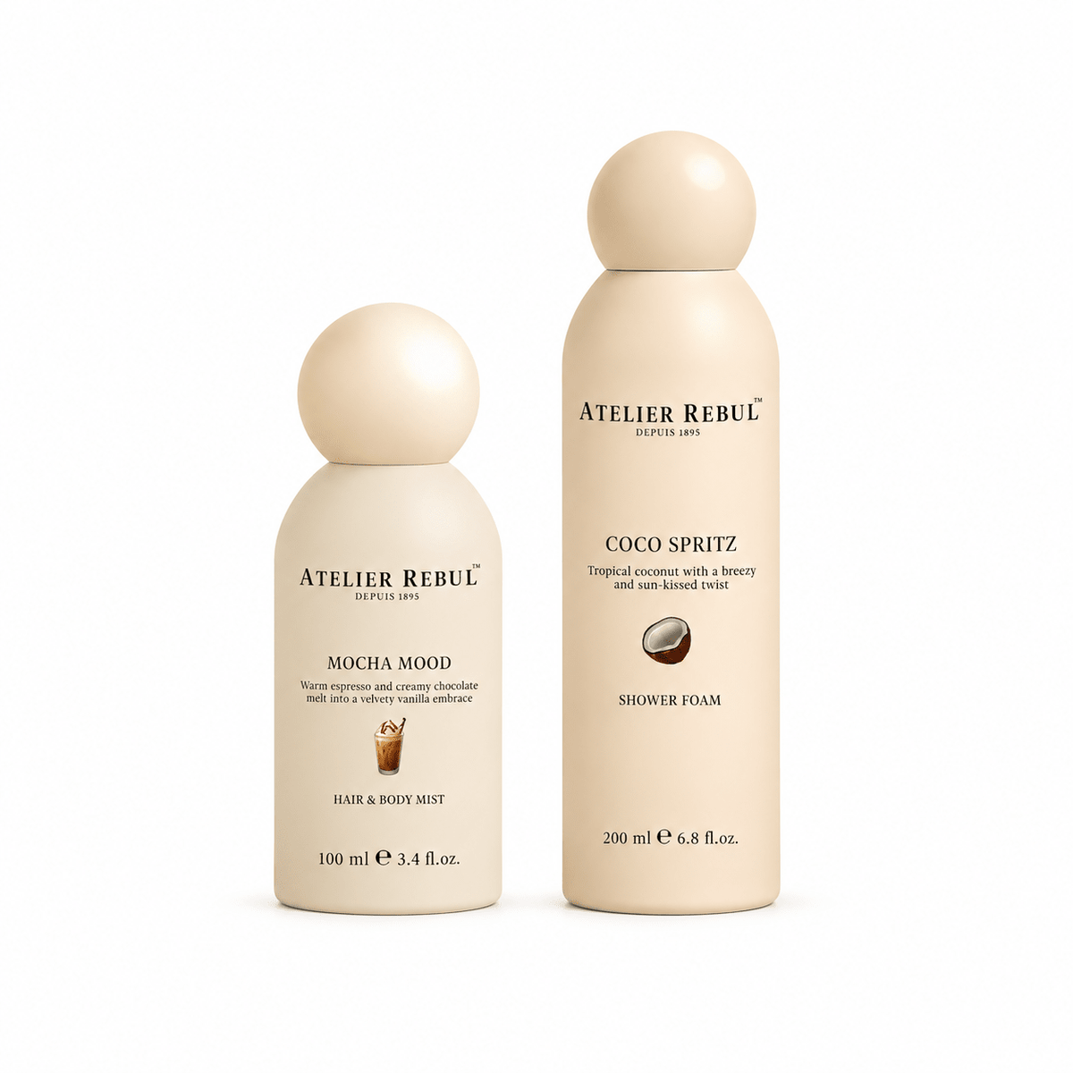- Mist Body Layering Duo (Mocha Mood + Coco Foam) - Atelier Rebul UK