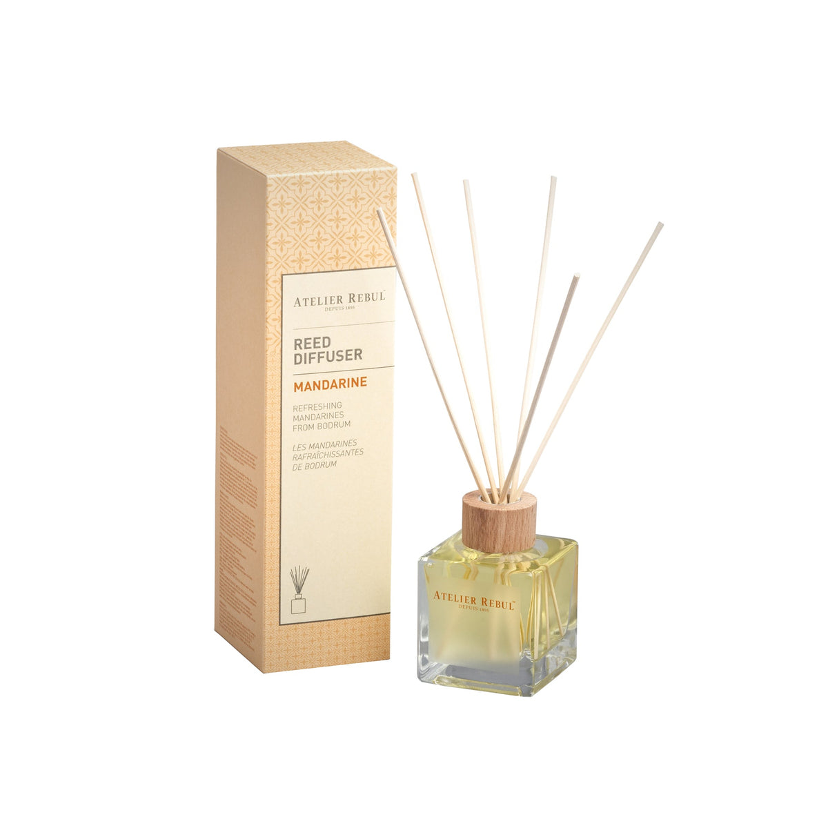 Mandarin Reed Diffuser Reed diffuser mandarine 120ml | Atelier Rebul UK