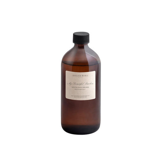WHITE TEA LEAVES & FRESH ROSES REED DIFFUSER REFILL 450 ML