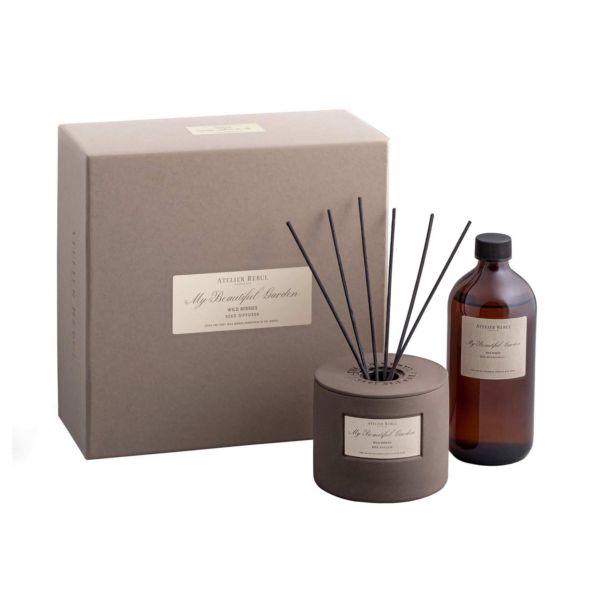 All - WILD BERRIES REED DIFFUSER 450 ML - Atelier Rebul UK